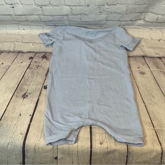 Rags to Raches Light Blue Shortie Romper - Picture 4 of 4